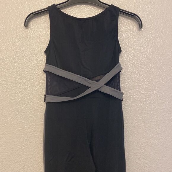 WEISSMAN Elite Dance Costume gray unitard Wish I Never Met You MT12603 MC 10/12 - Picture 4 of 10